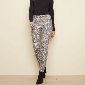 Charlie B Collection Animal Print Denim Jeans